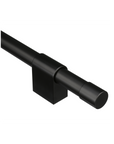 Satin Black Appliance Handle | Modern Slide-On Finial