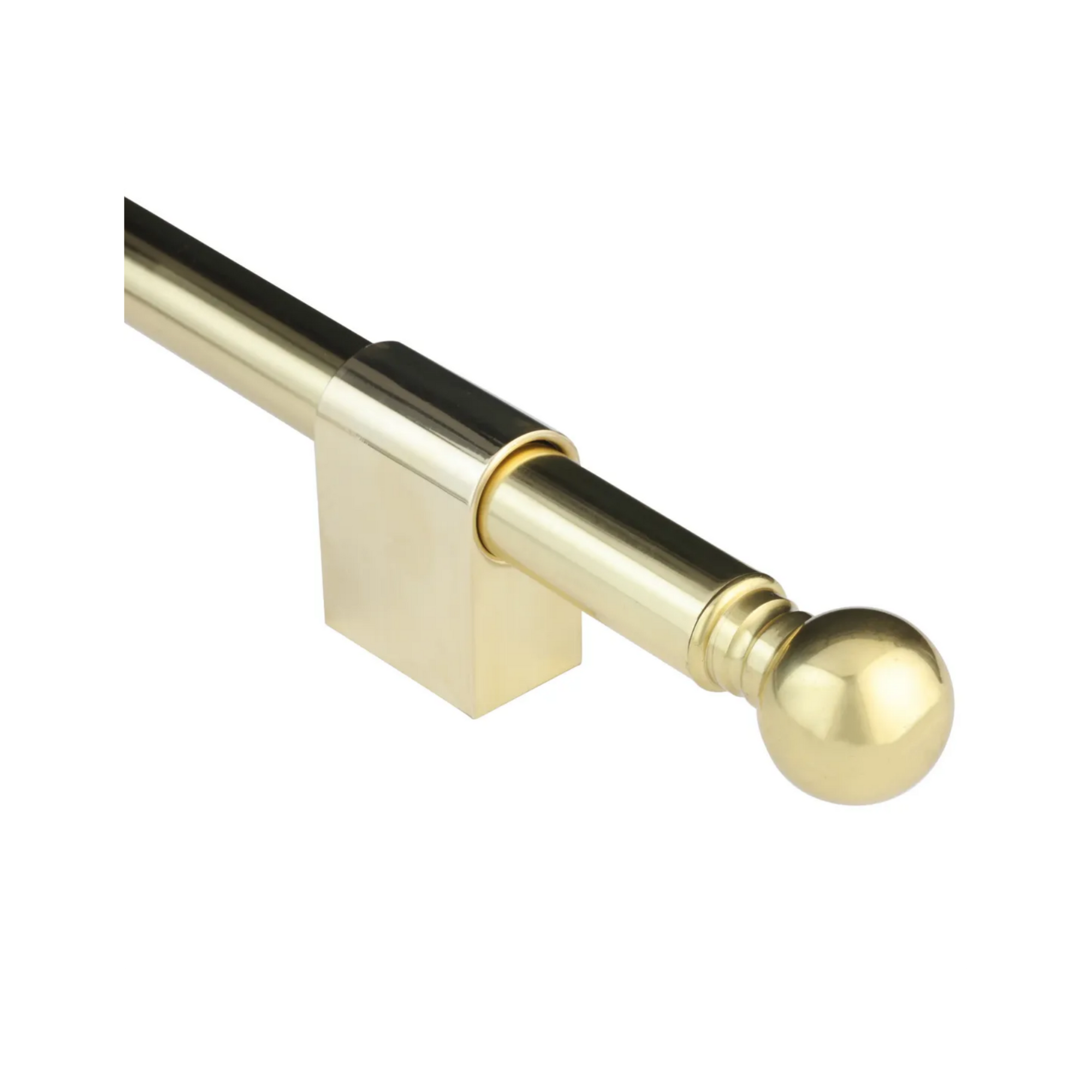Brass Appliance Handle | Traditional Ball Finial