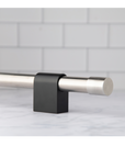 Stainless Steel Satin Black Appliance Handle | Traditional Ball Finial or Slide-On Finial