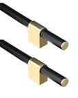 brass appliance handle