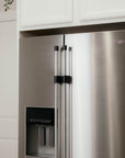 Acrylic Satin Black Hardware | Modern Slide-On Finial