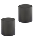 Acrylic Satin Black Hardware | Modern Slide-On Finial