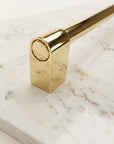 Solid Brass Appliance Handle — 5/8" Rod